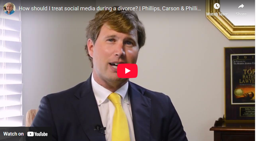 How should I treat social media during divorce?